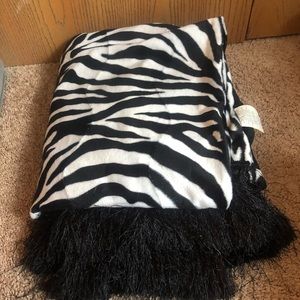 Zebra blanket